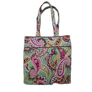 Vera Bradley Tutti Frutti Glenna Satchel Bag Purse Great Condition Used